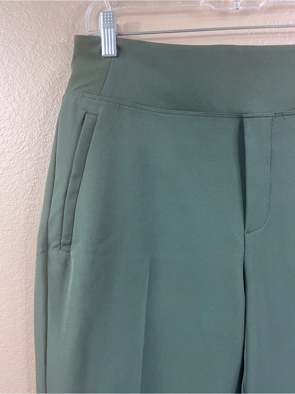Athleta Endless High Rise tapered pants in dark green - Picture 6 of 9